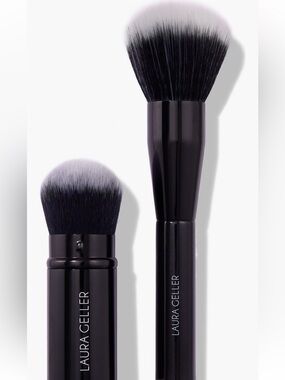 Laura Gellar Beauty - Blending Beauties 2 Piece Brush Set - NWT